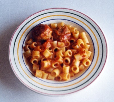 Sugo di polpette (di carne o di uova)