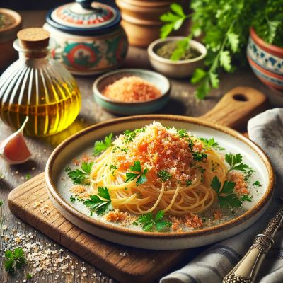 Spaghetti all'uovo di tonno
