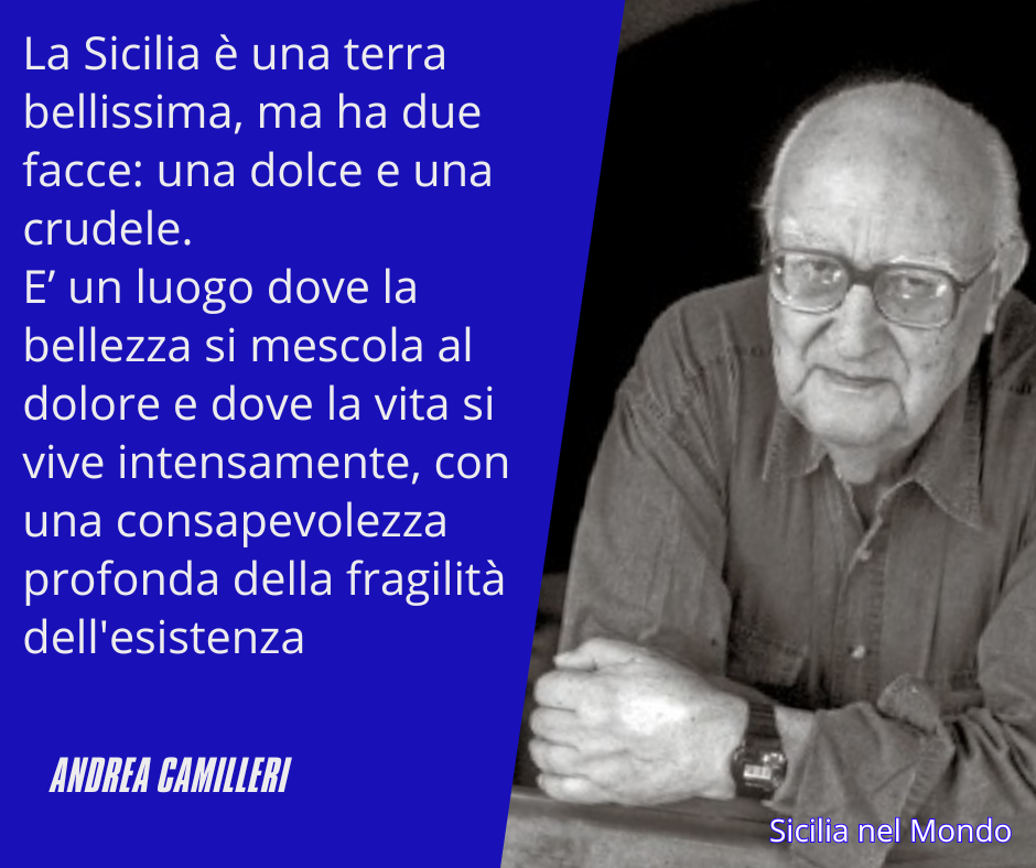 La Sicilia è una terra bellissima, ma ha due facce: una dolce e una crudele. È un luogo dove la bellezza si mescola al dolore e dove la vita si vive intensamente, con una consapevolezza profonda della fragilità dell'esistenza.