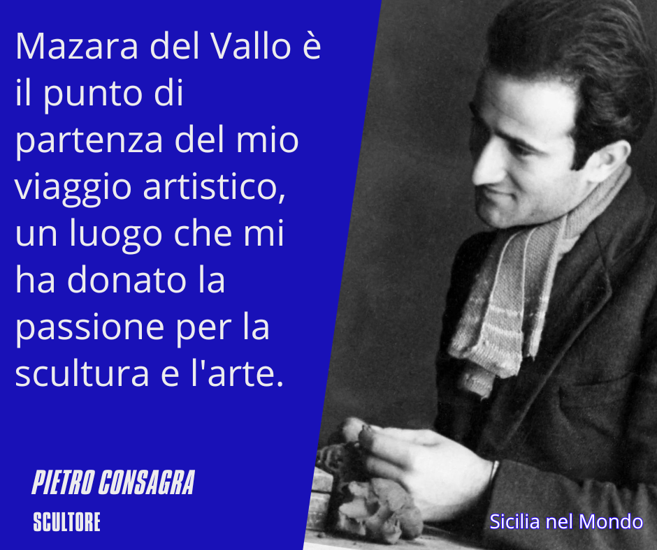 Mazara del Vallo è il punto di partenza del mio viaggio artistico, un luogo che mi ha donato la passione per la scultura e l'arte.