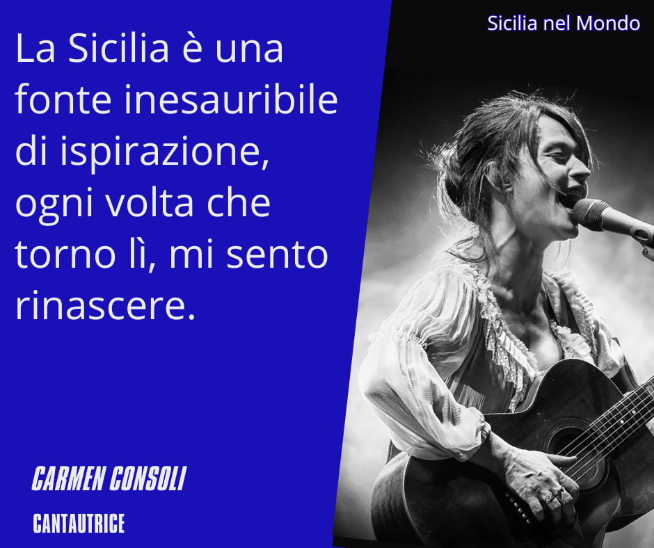 La Sicilia è una fonte inesauribile di ispirazione, ogni volta che torno lì, mi sento rinascere.