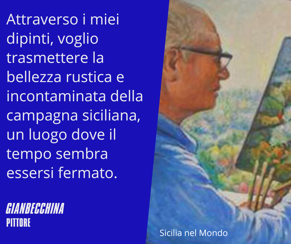 Attraverso i miei dipinti, voglio trasmettere la bellezza rustica e incontaminata della campagna siciliana, un luogo dove il tempo sembra essersi fermato.