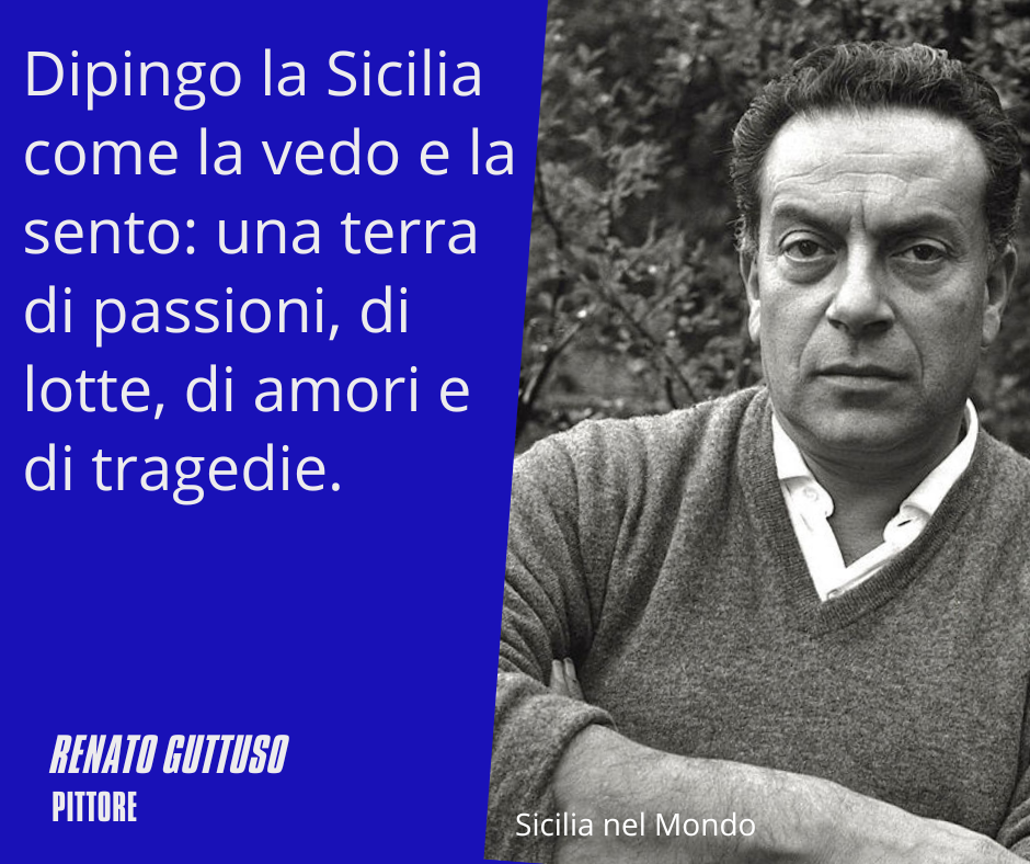 Dipingo la Sicilia come la vedo e la sento: una terra di passioni, di lotte, di amori e di tragedie.