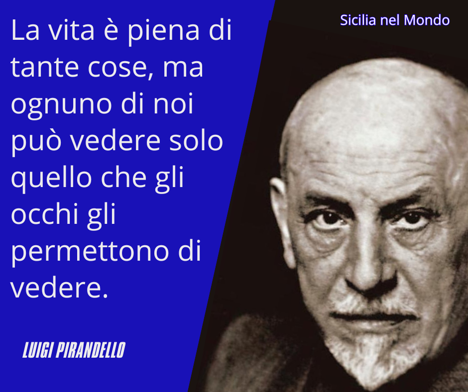 La vita è piena di tante cose, ma ognuno di noi può vedere solo quello che gli occhi gli permettono di vedere.