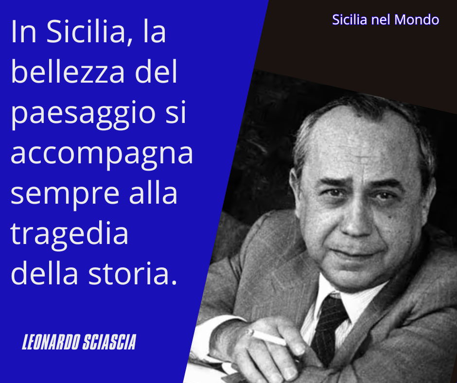 In Sicilia, la bellezza del paesaggio si accompagna sempre alla tragedia della storia.