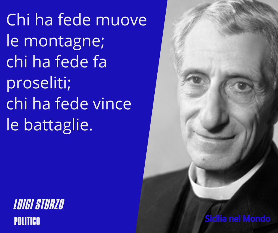 Chi ha fede muove le montagne; chi ha fede fa proseliti; chi ha fede vince le battaglie.